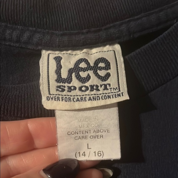 Lee Blue Graphic Short Sleeve Tee - Picture 2 of 5